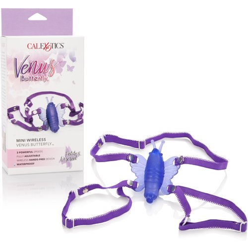 Micro Wireless Venus Butterfly Stimulator - Purple