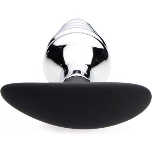 Dark Hive Metal and Silicone Anal Plug