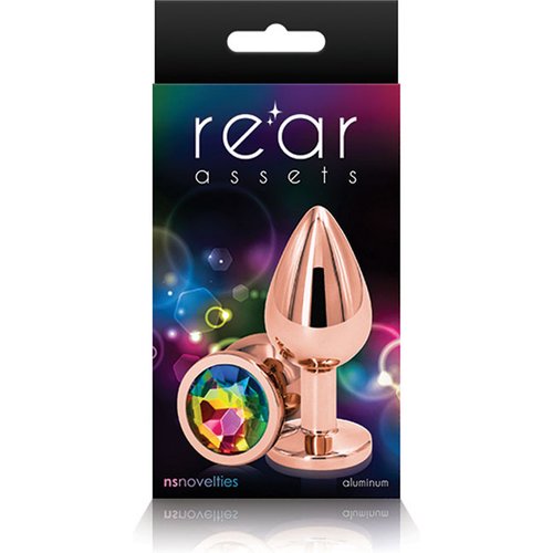 Rear Assets - Rose Gold - Medium - Rainbow