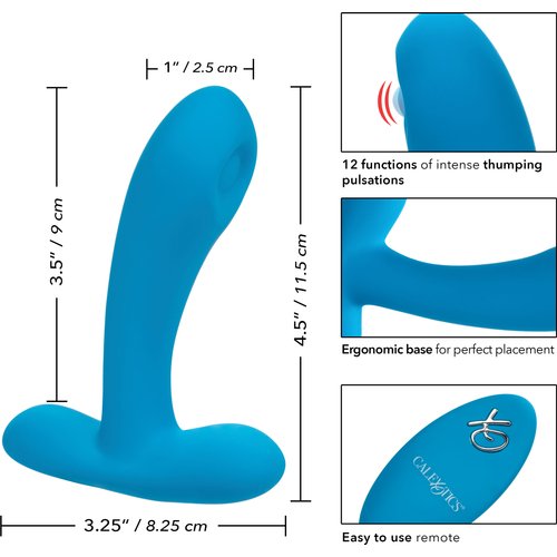 Silicone Remote Pulsing Pleaser