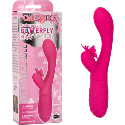 Rechargeable Butterfly Kiss Flutter - Pink