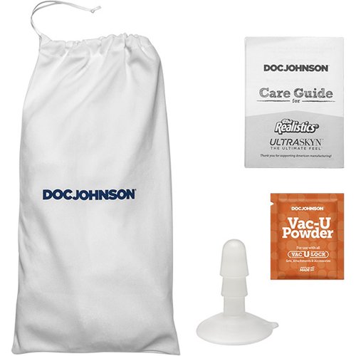 Signature Cocks Dan Damage 10 Cock With Removable Vac-U-Lock Suction Cup - Vanilla