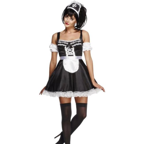 Fever Flirty French Maid Costume - Medium