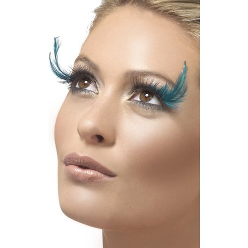 Black Teal Eyelashes
