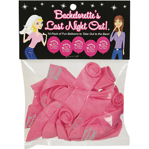 Bachelorette's Last Night Out! - Final Fling Before the Ring Balloons - 6 Pack