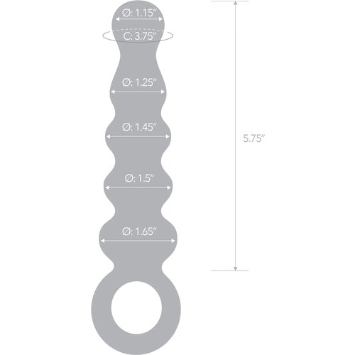 Quintessence Beaded Anal Slider