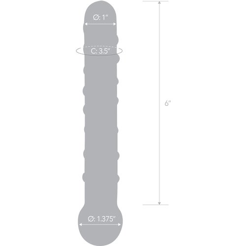 Callisto Clear Glass Dildo