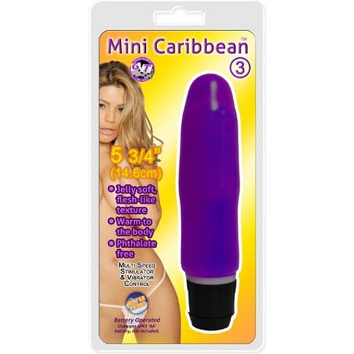 Mini Caribbean - 3 Smooth - Purple