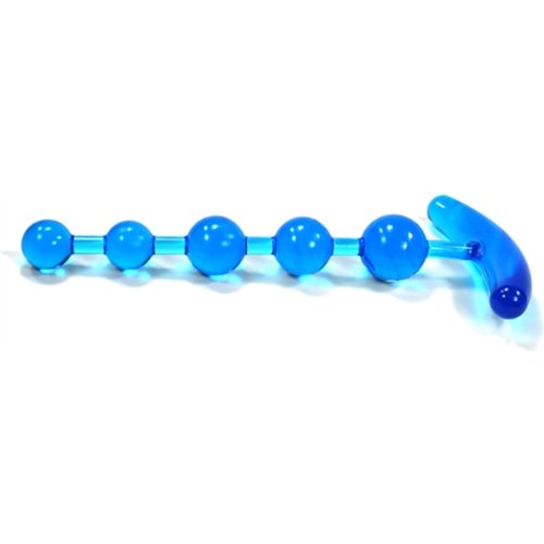 Anchor's Away Anal Beads - Blue