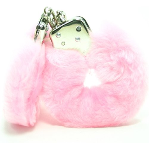 Plush Love Cuffs - Pink
