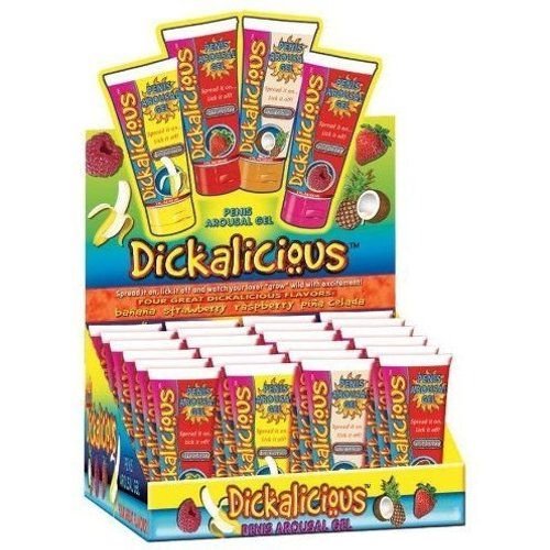 Dickalicious - 24 Piece p.o.p Display - 2 Fl. Oz. Tubes