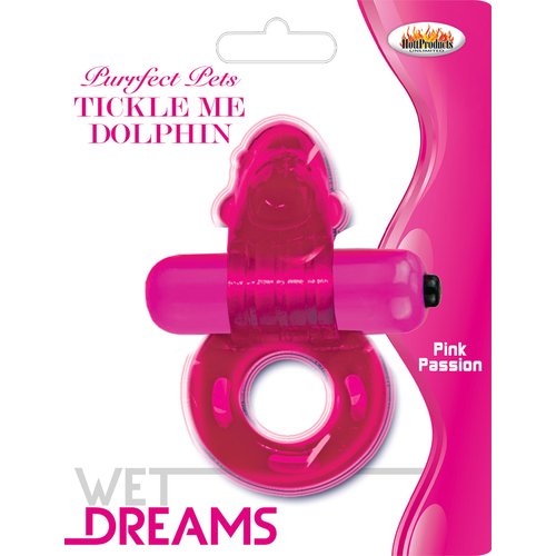 Purrfect Pet Tickle Me Dolphin - Magenta