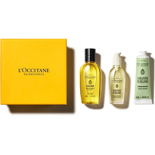 Presente Travel Size Amande Sublime: Banho, Firmeza e Hidratação