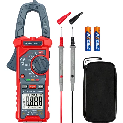 CM4K0R Digital Clamp Meter for All Electrical Testing | AstroAI