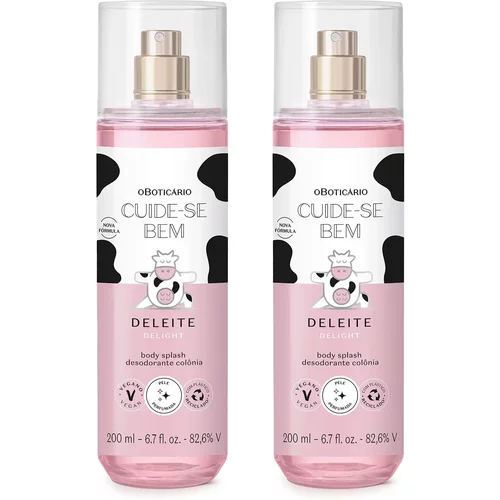 Combo Body Splash Cuide-se Bem Deleite 200ml (2 itens)