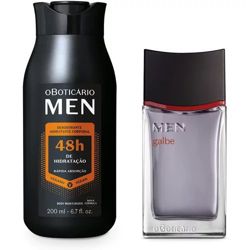 Combo MEN: Galbe Desodorante Colônia 100ml + Loção Corporal 200ml