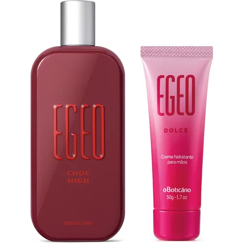 Combo Egeo: Choc High Desodorante Colônia 90ml + Creme para as Mãos Dolce 50g