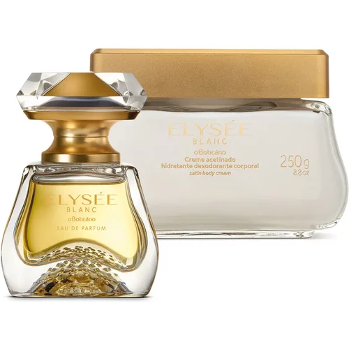 Combo Elysée Blanc: Eau De Parfum 50ml + Creme Acetinado 250g