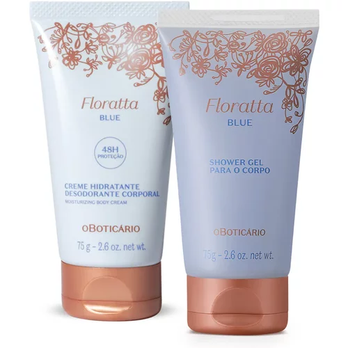 Combo Floratta Blue: Shower Blue 75g + Creme Corporal 75g