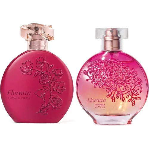 Combo Floratta Desodorante Colônia: Flores Secretas 75ml + Romance de Verão 75ml
