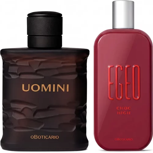 Combo Uomini Desodorante Colônia 100ml + Egeo Choc High Desodorante Colônia 90ml
