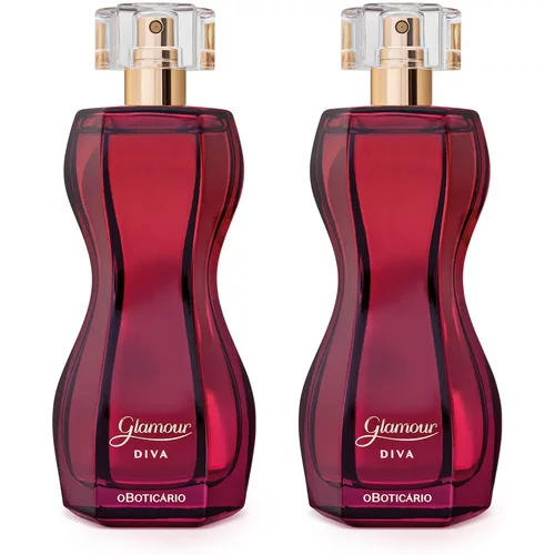 Combo Glamour Diva Desodorante Colônia 75ml (2 itens)