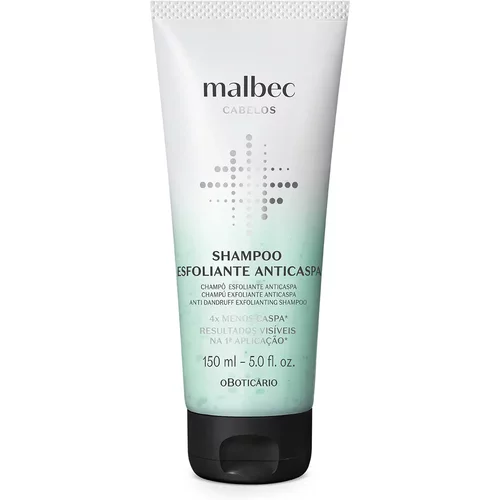 Shampoo Esfoliante Anticaspa Malbec 150ml