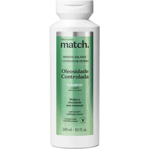 Shampoo Match Oleosidade Controlada 300ml