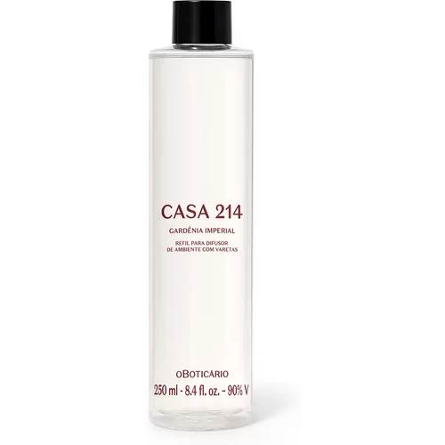 Refil Difusor de Ambiente Casa 214 Gardênia Imperial 250ml