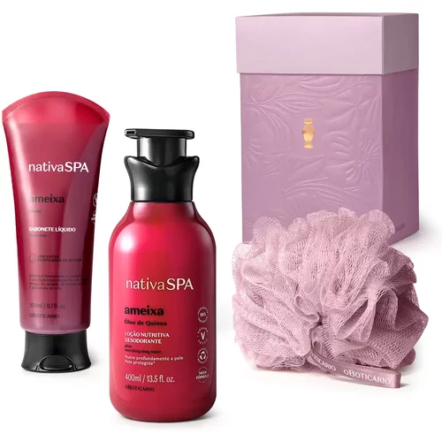 Kit Presente Nativa Spa Ameixa (3 itens)