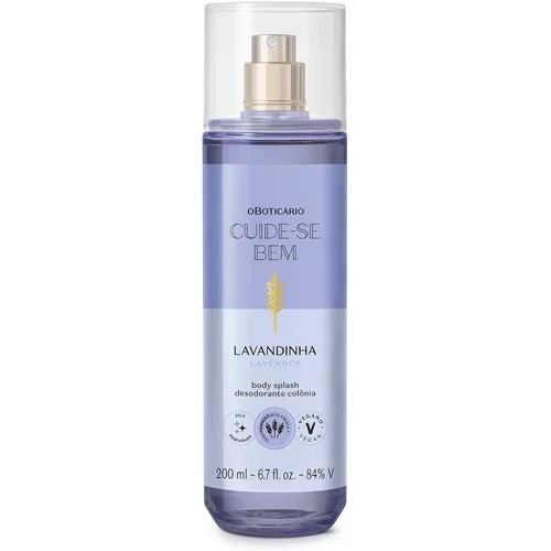Body Splash Desodorante Colônia Cuide-se Bem Lavandinha 200ml