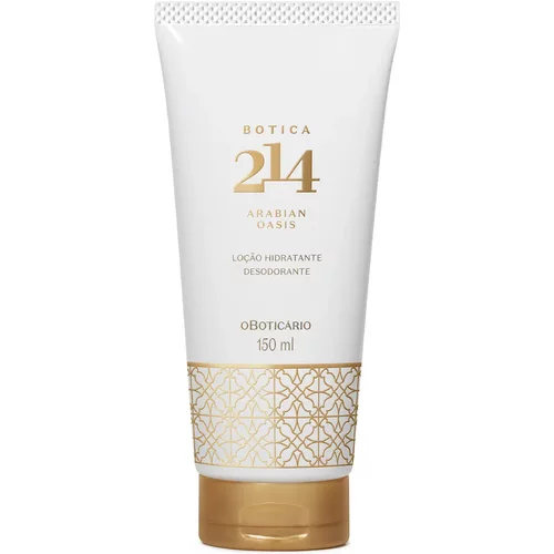 Loção Hidratante Desodorante Corporal Botica 214 Arabian Oasis 150ml