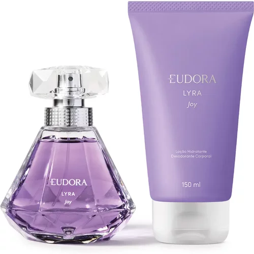 Combo Lyra Joy: Desodorante Colônia 75ml + Loção Corporal Lyra Joy 150ml