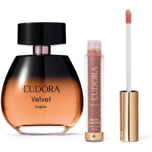 Combo Velvet Inspire 100ml + Batom Matte Supreme Nude Delicado 4ml