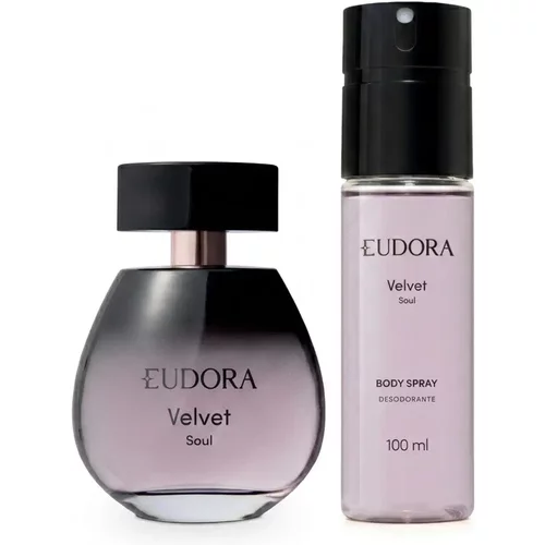 Combo Velvet Soul: Desodorante Colônia 100ml + Body Spray 100ml