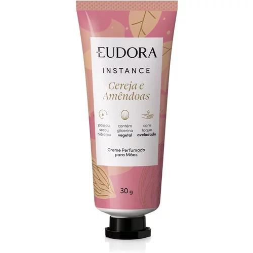 Creme Perfumado para Mãos Instance Cereja e Amêndoas 30g