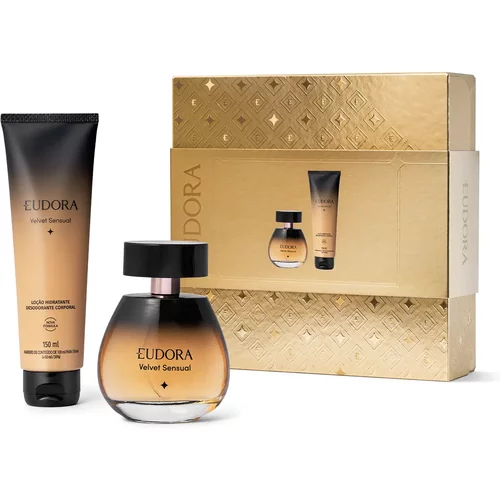 Kit Presente Velvet Sensual: Desodorante Colônia 100ml + Loção Desodorante Hidratante Corporal 150ml