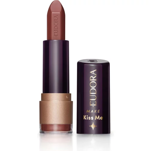 Batom Matte Marrom Tendência Eudora Make Kiss Me 3,7g