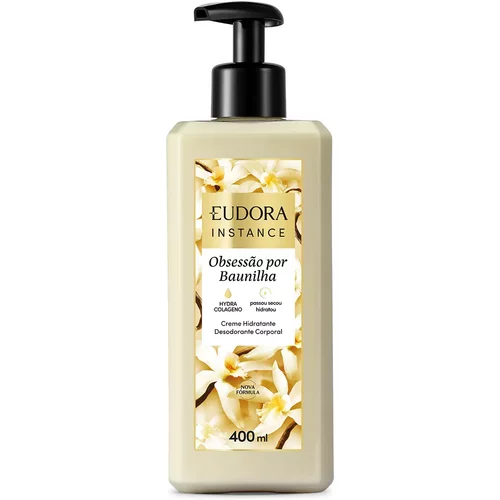 Creme Hidratante Desodorante Corporal Instance Baunilha 400ml