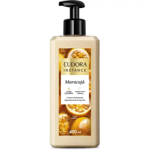 Creme Hidratante Desodorante Corporal Instance Maracujá 400ml