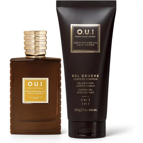 Combo Désir Parisien 750 Pour Homme: Eau De Parfum 75ml + Shower Gel 2 em 1 200g