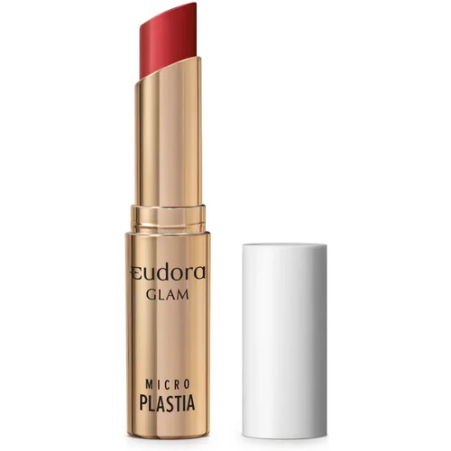 Batom Scarlet Absoluto Eudora Glam Microplastia 3,3g