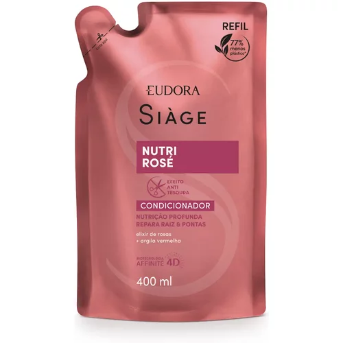 Refil Condicionador Siàge Nutri Rosé 400ml