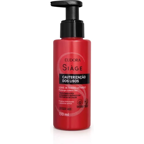 Eudora Siàge Cauterização dos Lisos - Leave-in Capilar 100ml