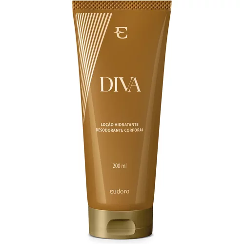 Loção Hidratante Desodorante Colônia Corporal Diva 200ml