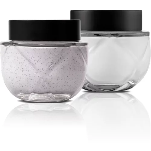 Kit O.U.i Madeleine 862 & Rouge Luxe - Crème Riche 200g + Esfoliante Corporal 200g