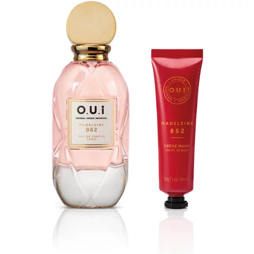 Combo Madeleine 862: Eau De Parfum 75ml + Creme Para Mãos 30g