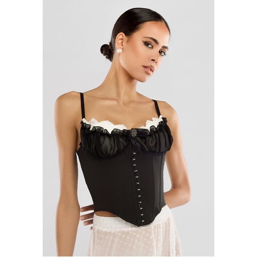 Goddiva Front Fastened Milk Maid Corset