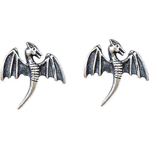 Fashion Punk Pterosaurs 925 Sterling Silver Studs Earrings (Single Piece)