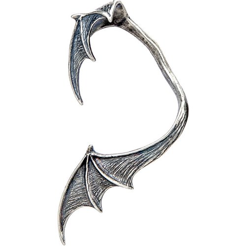 Punk Gothic Bat Wing 925 Sterling Silver Earrings